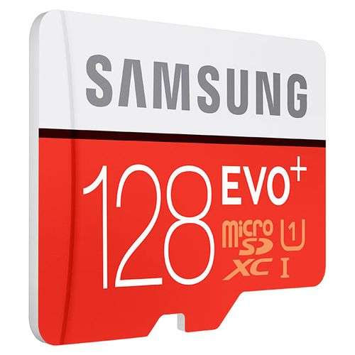 Samsung 128GB MicroSDXC EVO+ Flash Card