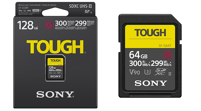 Sony tough card