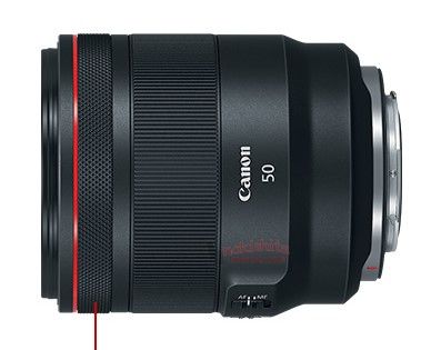 Canon RF 50mm lens